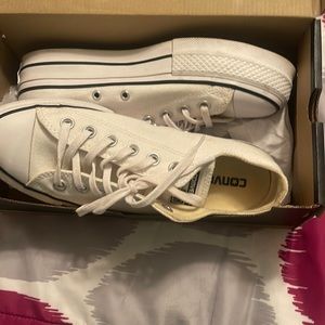 Converse platform sneakers